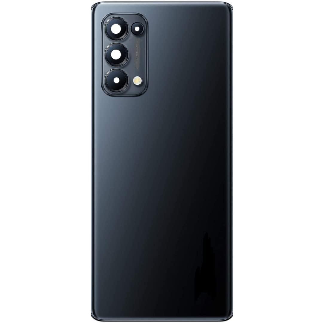 Back Glass Panel for Oppo Reno 5 Pro Black - EGFix Back Glass Panel for Oppo Reno 5 Pro Black - EGFix